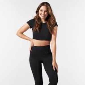 Blanqi Everyday Hipster Support Leggings - Black / Medium